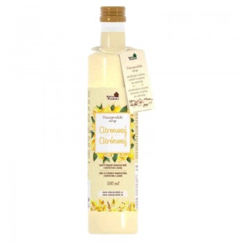 Lemon syrup Naturprodukt