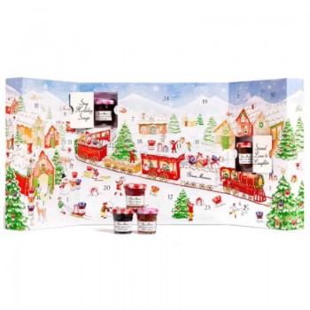 Advent calendar with jams Bonne Maman