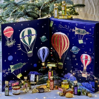 Adventskalender mit Ölen und Gewürzen Oliviers & Co